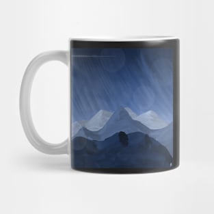 Snowy Mountain Nights Mug